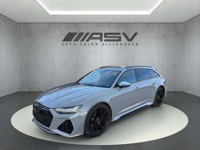 Usado Audi RS6 Exclusive 600 CV (441 kW) 2020 Gris Familiar