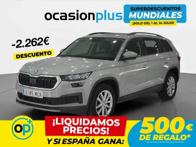 Usado Skoda Kodiaq Ambition 150 CV (110 kW) 2022 Gris SUV