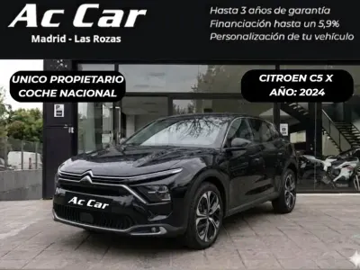 Usado Citroën C5 X PureTech 180 CV (132 kW) 2023 Negro Familiar