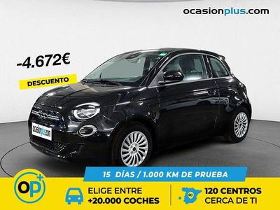 Negro Usado 2022 Fiat 500e Icon Utilitario | 12.350 € (Precio justo)