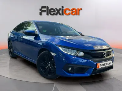 Begagnad Honda Civic Prestige 182 HK (133 kW) 2017 Blå Sedan
