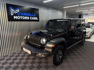 Usado Jeep Wrangler Unlimited Rubicon 200 CV (147 kW) 2020 Negro SUV