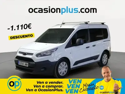 Usado Ford Transit Ambiente 75 CV (55 kW) 2016 Blanco Familiar