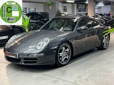 Usado Porsche 911 Carrera S 355 CV (261 kW) 2006 Gris / plata Coupe