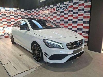 Blanco Usado 2019 Mercedes CLA200 Shooting Brake Familiar | 22.900 € (Un poco caro)