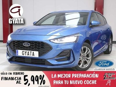 Usado Ford Focus ST-Line 125 CV (91 kW) 2023 Azul Utilitario