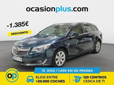 Azul Usado 2015 Opel Insignia Selective Familiar | 7900 € (Precio justo)