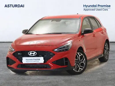 Brugt Hyundai i30 N Line 96 HK (70 kW) 2025 Rød Sedan