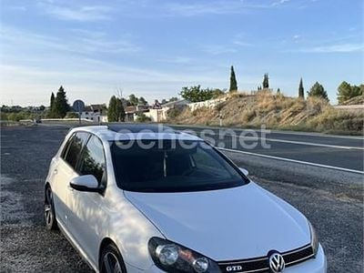 Usado VW Golf VI GTD 170 CV (125 kW) 2010 Blanco Utilitario