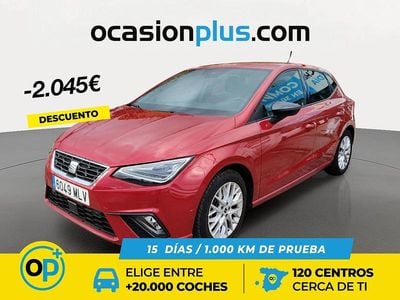 Usado Seat Ibiza FR 110 CV (80 kW) 2023 Rojo Berlina