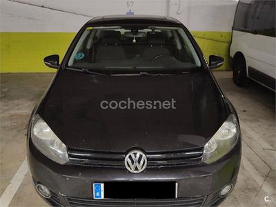 Usado VW Golf VI Highline 102 CV (75 kW) 2009 Negro Utilitario