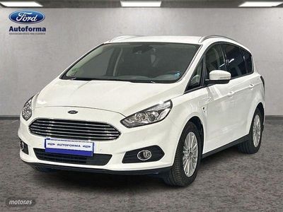Usado Ford S-MAX Trend 120 CV (88 kW) 2017 Blanco Monovolumen