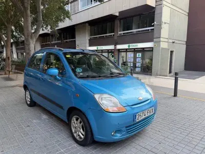Usado Chevrolet Matiz SX 65 CV (47 kW) 2007 Azul Utilitario