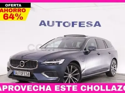 Usado Volvo V60 Inscription 340 CV (250 kW) 2021 Azul Familiar
