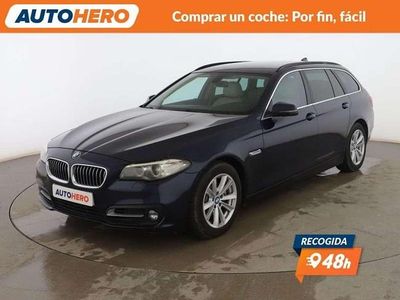 Usado BMW 520 190 CV (139 kW) 2015 Azul Familiar