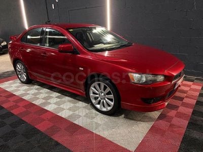 Usado Mitsubishi Lancer Instyle 140 CV (102 kW) 2010 Granate Berlina