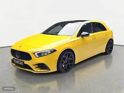 Usado Mercedes A220 190 CV (139 kW) 2019 Amarillo Berlina