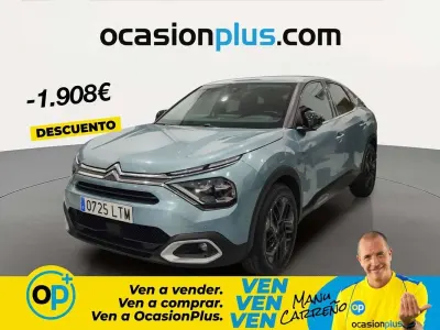 Usado Citroën C4 PureTech 131 CV (96 kW) 2021 Azul Utilitario