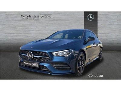 Azul denim Usado 2021 Mercedes CLA250e Shooting Brake AMG line Familiar | 29.900 € (Un poco caro)
