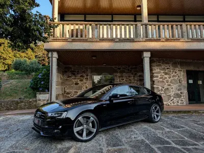 Usado Audi A5 Sportback S-Line 204 CV (150 kW) 2012 Negro Utilitario