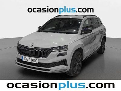 Gris Usado 2022 Skoda Karoq SportLine SUV | 24.719 € (Precio justo)