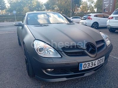 Gris / plata Usado 2004 Mercedes SLK350 Descapotable | 13.900 € (Precio justo)