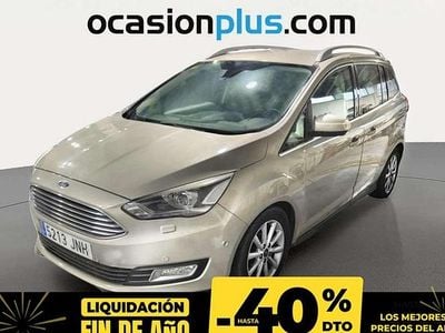 Gris Usado 2016 Ford Grand C-Max Titanium Monovolumen | 14.750 € (Caro)