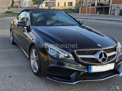 Occasion Mercedes E220 170 PK (125 kW) 2013 Zwart Cabriolet