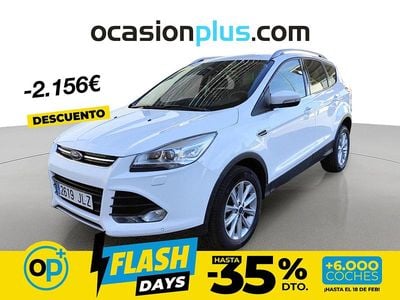 Usado Ford Kuga Titanium 182 CV (133 kW) 2016 Blanco SUV