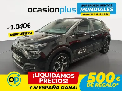 Usado Citroën C3 PureTech 83 CV (61 kW) 2024 Negro