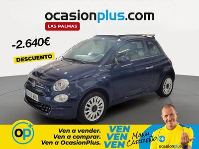 Usado Fiat 500 Dolcevita 70 CV (51 kW) 2022 Azul Descapotable
