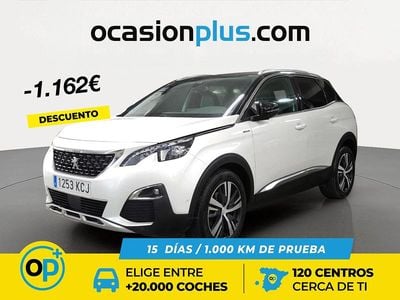 Usado Peugeot 3008 GT-line 150 CV (110 kW) 2017 Blanco SUV