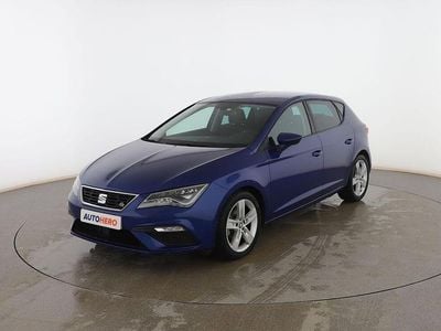 Usado Seat Leon FR 131 CV (96 kW) 2019 Azul Berlina