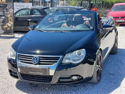 Usado VW Eos 211 CV (155 kW) 2010 Negro Descapotable