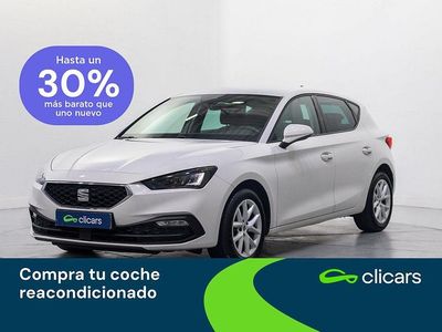 Usado Seat Leon Style 115 CV (84 kW) 2021 Blanco Berlina