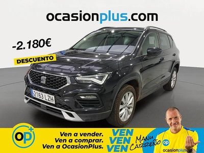 Usado Seat Ateca Style 150 CV (110 kW) 2022 Negro SUV