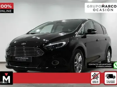 Usado Ford S-MAX Titanium 150 CV (110 kW) 2019 Negro Monovolumen