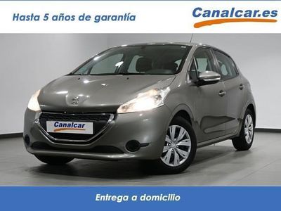 Usado Peugeot 208 Active 82 CV (60 kW) 2013 Gris Utilitario