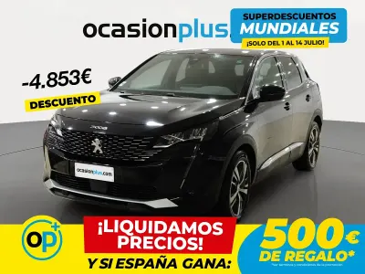 Usado Peugeot 3008 Allure 300 CV (220 kW) 2023 Negro SUV