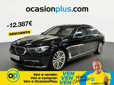 Usado BMW 750L 450 CV (330 kW) 2018 Negro Berlina