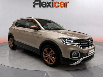 Beige Usado 2020 VW T-Cross Sportline SUV | 16.790 € (Precio justo)