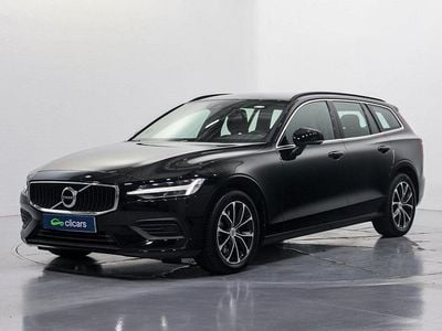 Usado Volvo V60 Momentum 197 CV (144 kW) 2021 Negro Familiar
