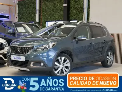 Brugt Peugeot 2008 Allure 120 HK (88 kW) 2019 Blå SUV