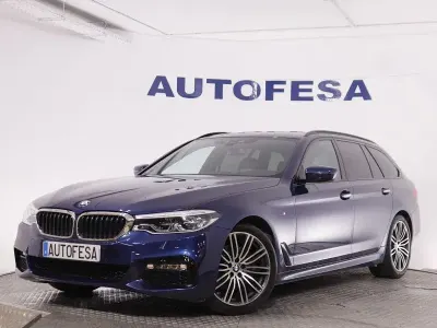Usado BMW 520 M Sport 190 CV (139 kW) 2017 Azul Familiar