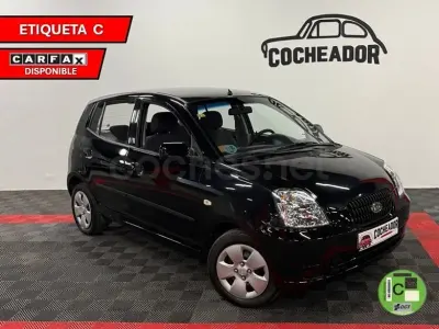 Brugt Kia Picanto LX 61 HK (44 kW) 2007 Sort Hatchback