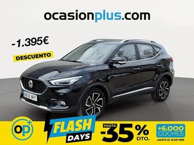Usado MG ZS Luxury 106 CV (77 kW) 2024 Negro Recogida