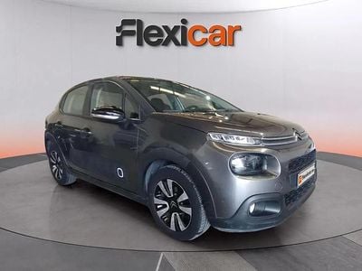 Usado Citroën C3 Feel 99 CV (72 kW) 2018 Gris Utilitario