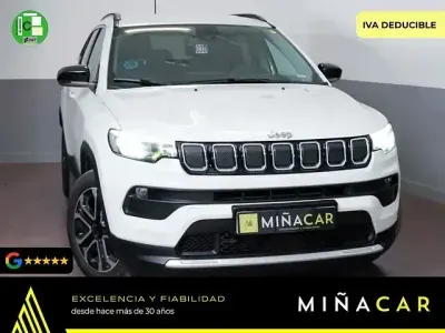 Usado Jeep Compass Limited 130 CV (95 kW) 2021 Blanco SUV