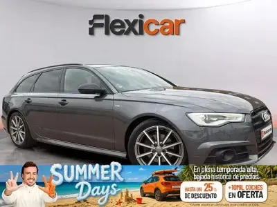 Usado Audi A6 S-Line 190 CV (139 kW) 2018 Gris Familiar