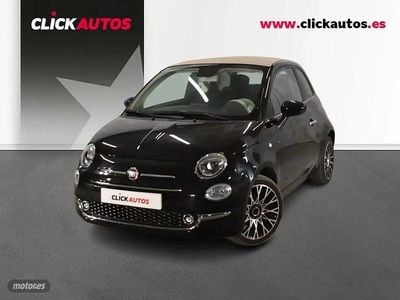 Negro Usado 2023 Fiat 500 Dolcevita Descapotable | 16.500 € (Caro)
